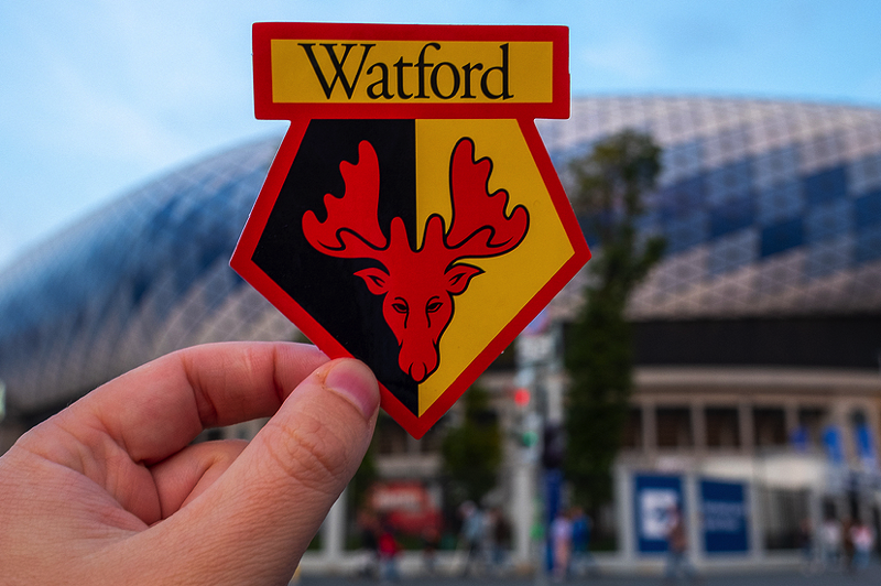 Watford blurred stadium