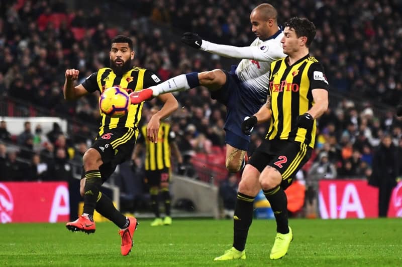 Watford team action